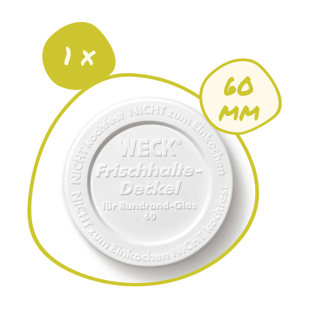 1 x Couvercle plastique 60 mm