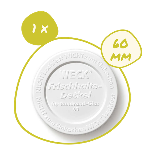 [CPLAS-60-P] 1 x Couvercle plastique 60 mm