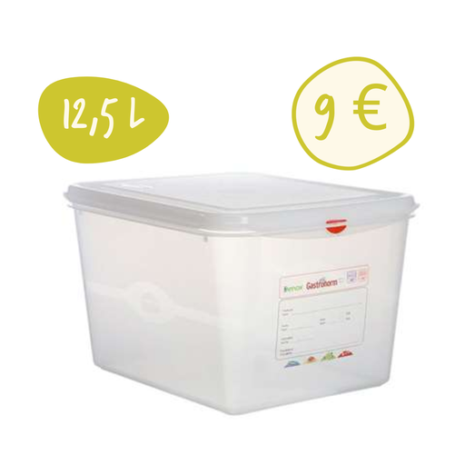 [B2B-12+C-P] B2Boîte 12,5 L avec couvercle